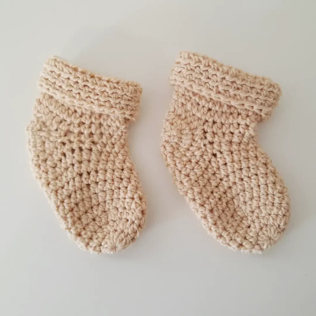 Babysocken beige